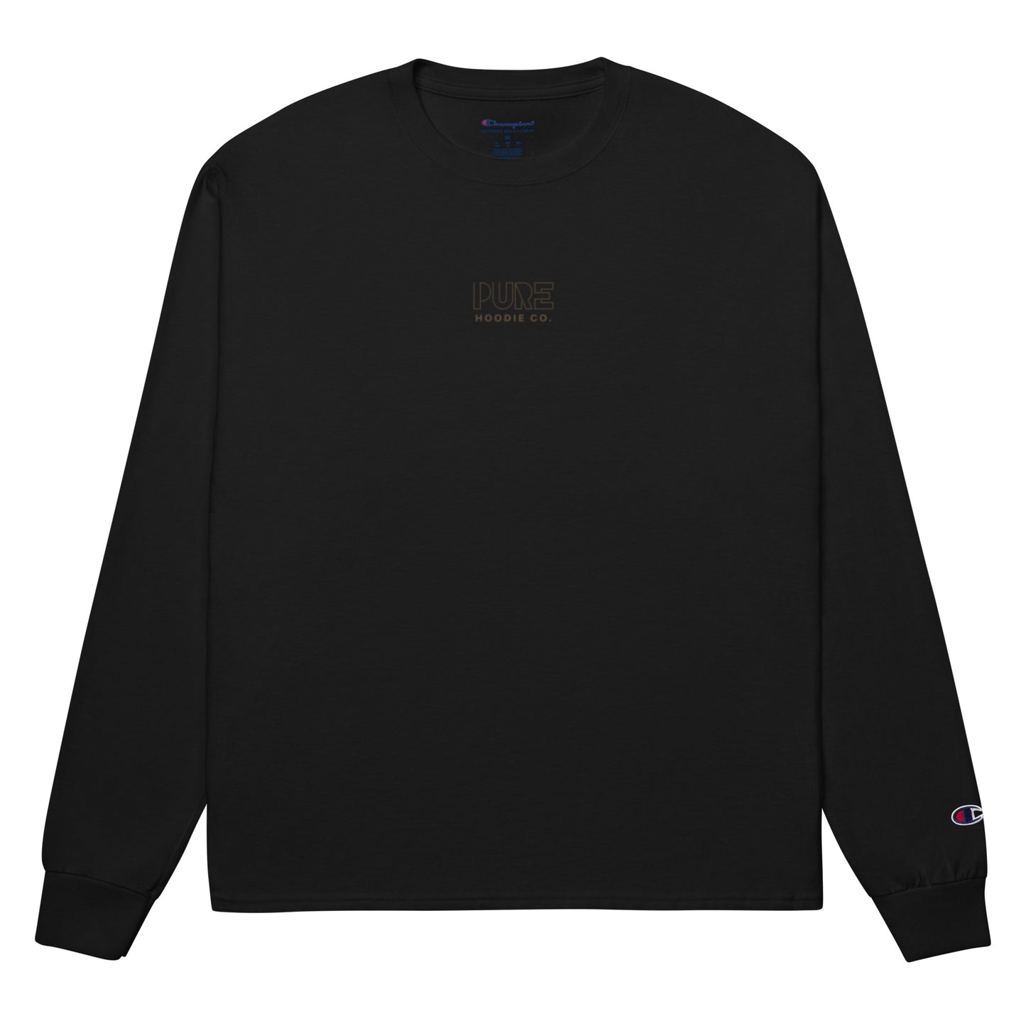 Pure Hoodie Co. X Champion Collab Long Sleeve Tee - Pure Hoodie Co.